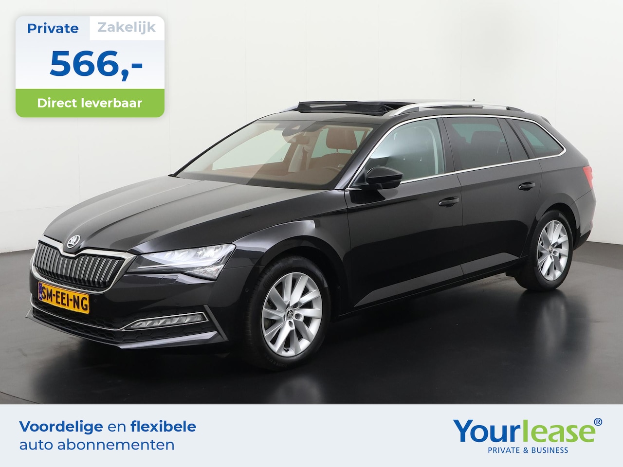 Skoda Superb Combi - 1.4 TSI iV Style Business | All-in 566,- Private Lease | Direct uit voorraad - AutoWereld.nl