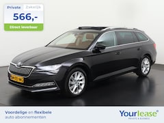 Skoda Superb Combi - 1.4 TSI iV Style Business | All-in 566, - Private Lease | Direct uit voorraad
