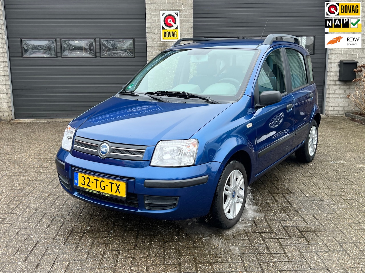 Fiat Panda - 1.2 Emotion *Airco*Afgeleverd met nieuwe APK* - AutoWereld.nl