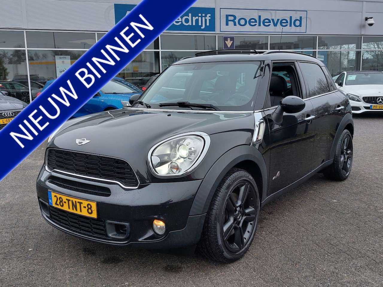 MINI Countryman - Mini 1.6 Cooper S 184pk Automaat ALL4 Chili | Navi | Bi-Xenon | Clima | Cruise | Lederen B - AutoWereld.nl