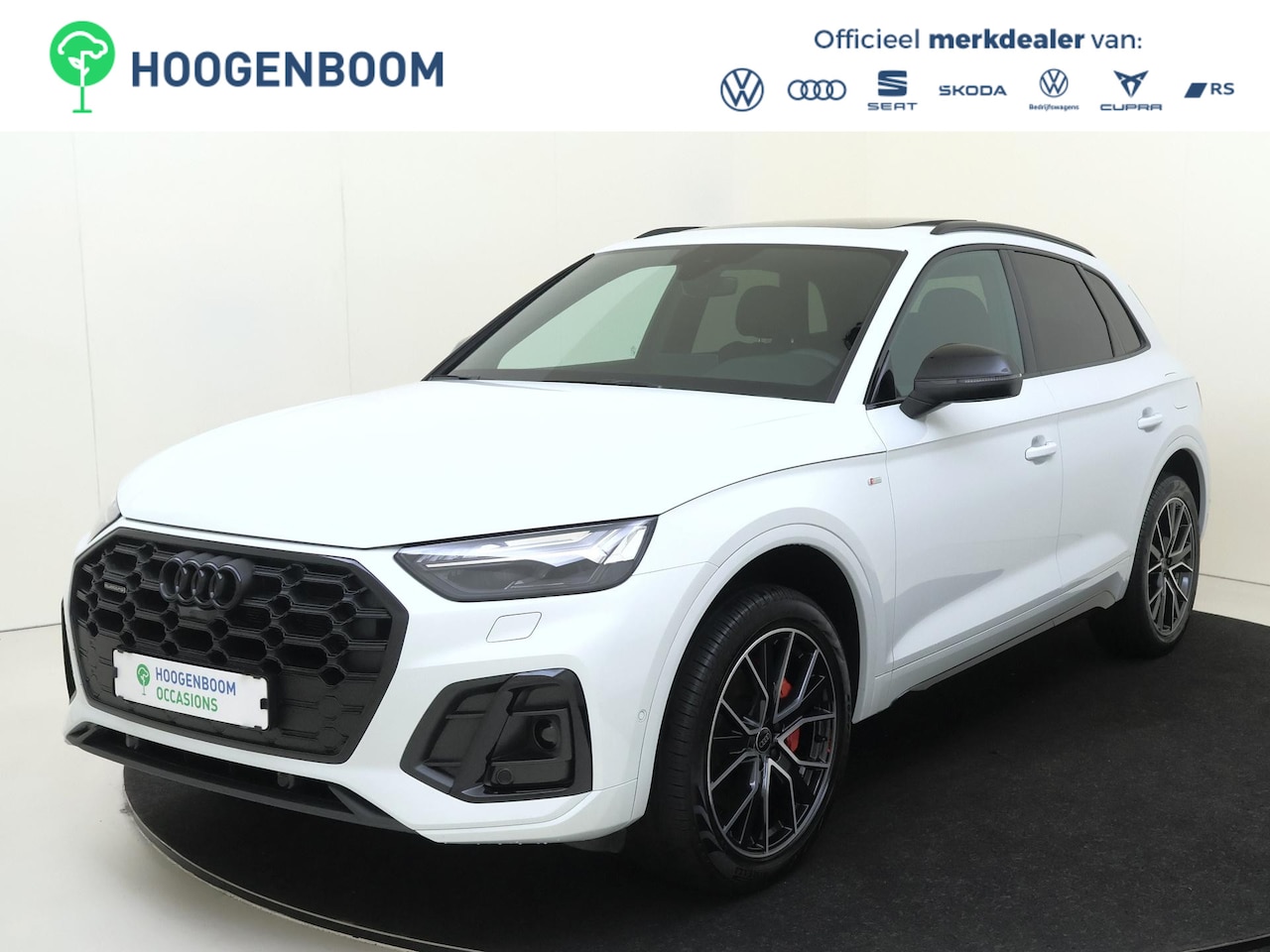 Audi Q5 - 50 TFSI e S edition Competition | Panoramadak | Trekhaak | 360 camera | Lederen bekleding - AutoWereld.nl