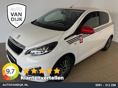 Peugeot 108 - 1.0 e-VTi Lion Edition AIRCO GROOT SCHERM CAMERA STOELVERW LED ELEK RAMEN CENT VERG SPARCO