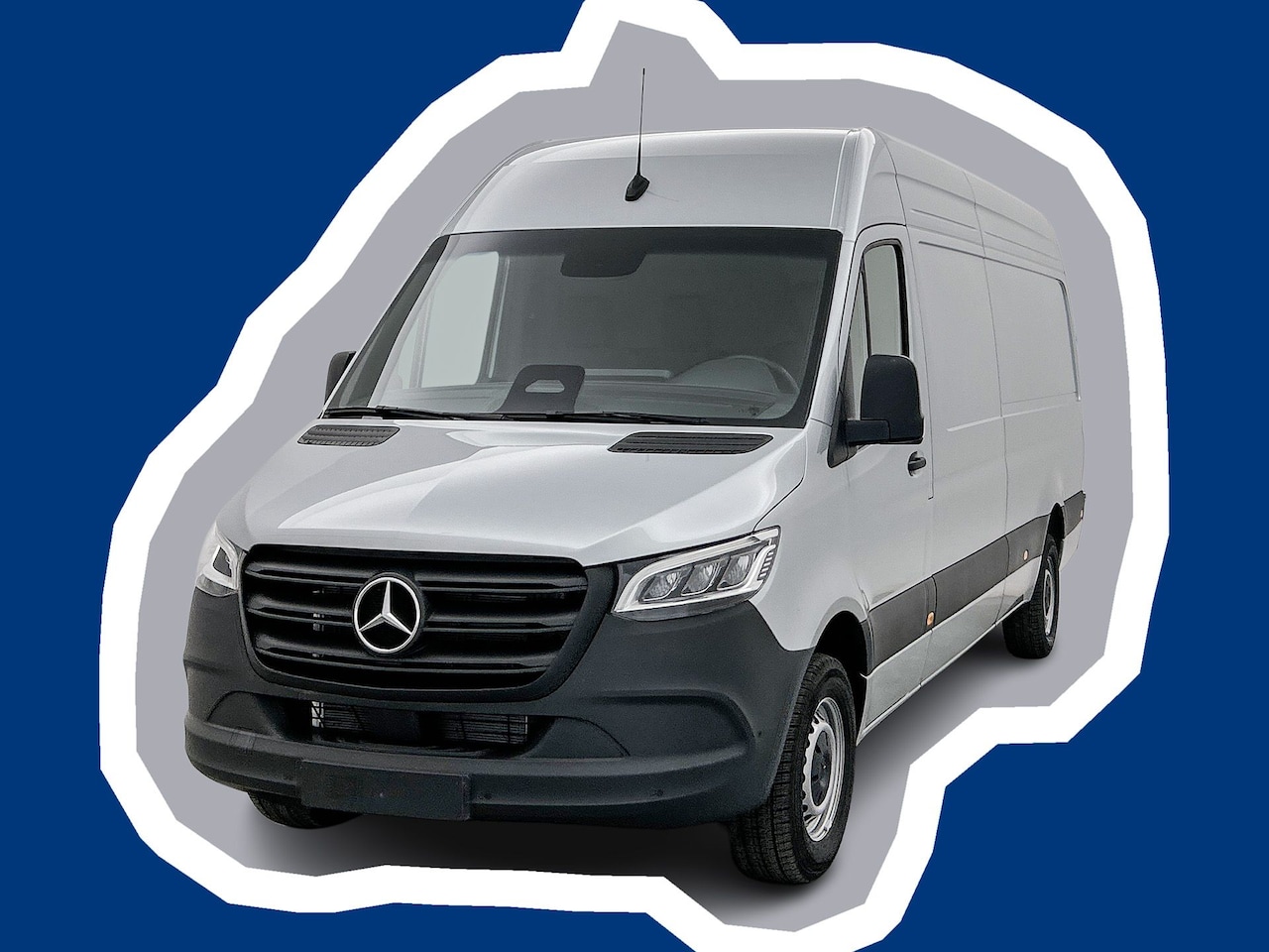 Mercedes-Benz Sprinter - 317 1.9 CDI L3 Pro 3500kg trekhaak Stoelverwarming Carplay Betimmering Navigatie - AutoWereld.nl