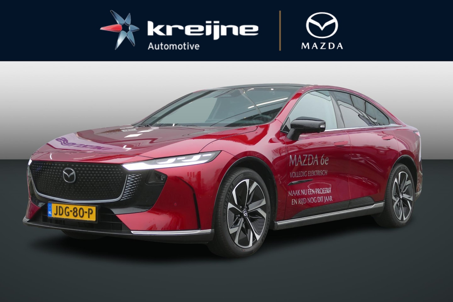 Mazda 6e - Takumi 68.8 kWh |17% bijtelling| Stuurwiel verwarming | Apple-carplay | Headup-display | R - AutoWereld.nl