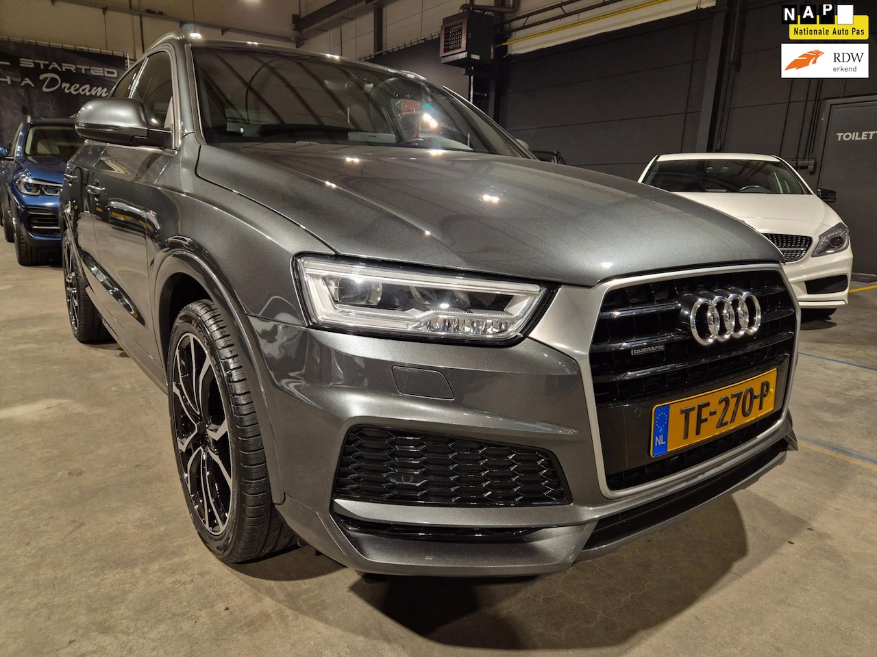 Audi Q3 - 2.0 TFSI Quattro Sport Advance - 3x S-Line - NL Auto - Clima - Cruise - Navi - Stoelverwar - AutoWereld.nl