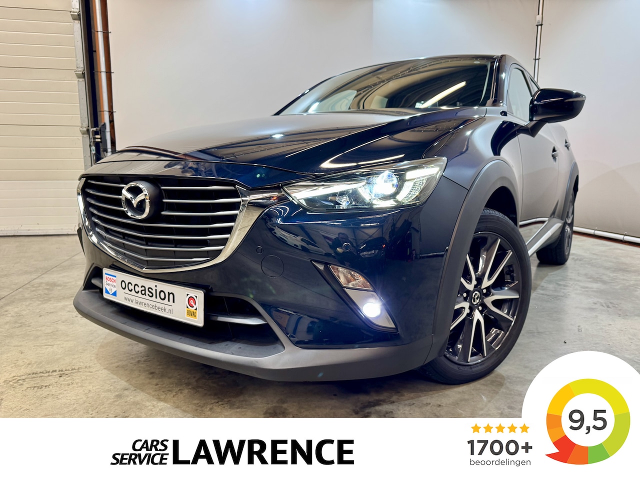 Mazda CX-3 - 2.0 SkyActiv-G 150 GT-M 4WD | Leer | Camera | Uniek lage km stand | Head-up | 18"LM | - AutoWereld.nl