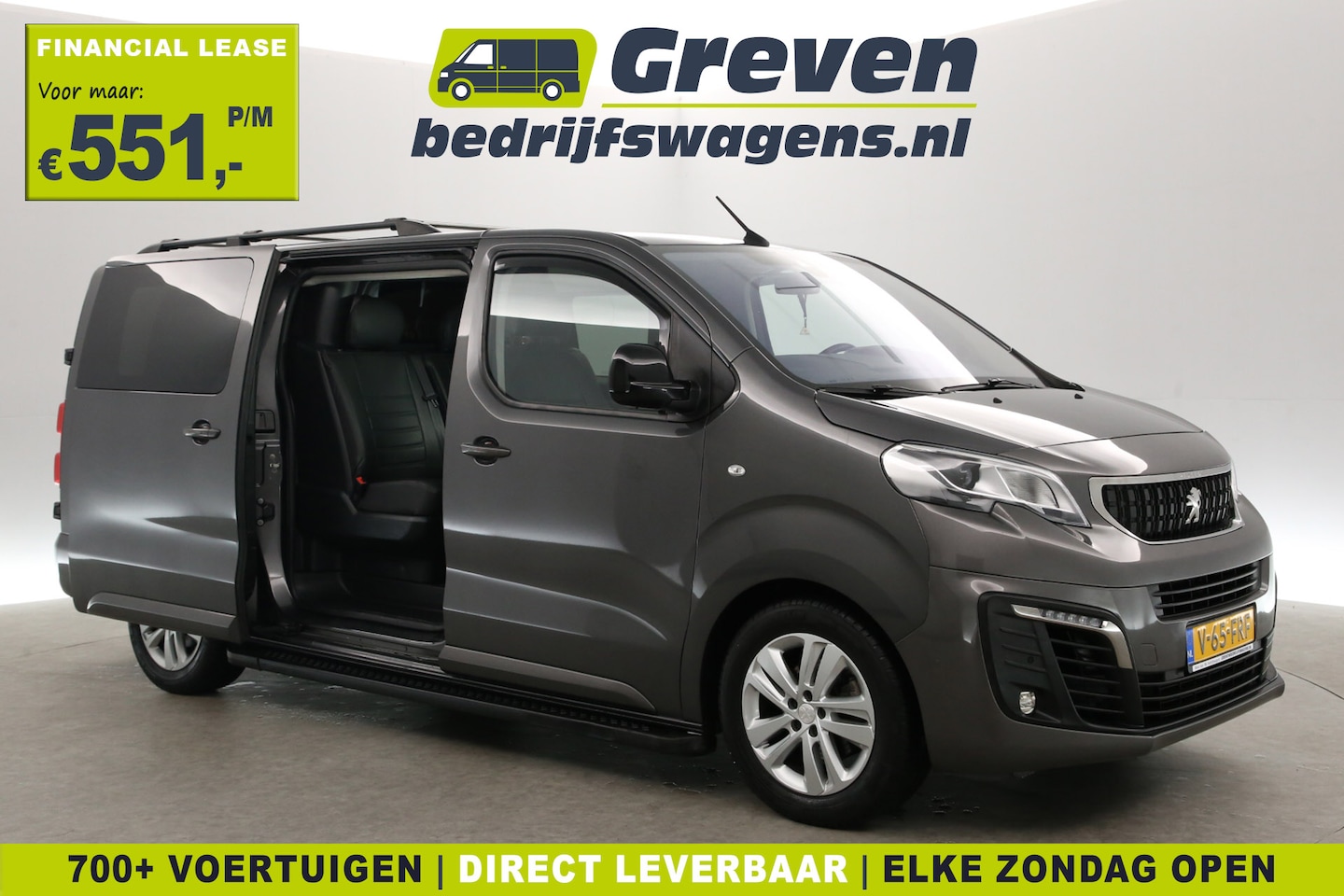Peugeot Expert - 2.0 BlueHDI | 180PK | Dubbele Cabine | Clima | Adap. Cruise | Camera | Carplay | Trekh. | - AutoWereld.nl