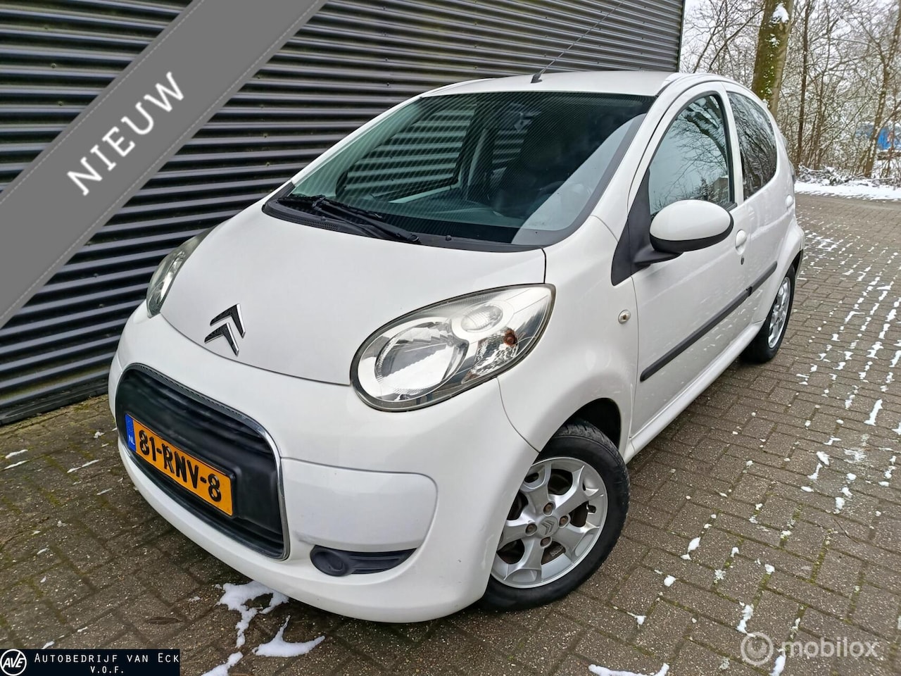 Citroën C1 - 1.0-12V Exclusive Airco, Velours/leder, 5drs, Sportvelgen - AutoWereld.nl
