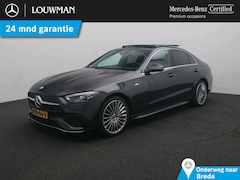 Mercedes-Benz C-klasse - 300 e Business Solution AMG AMG Line | NIght Pakket | Panorama Schuifdak | 19 Inch AMG Vel