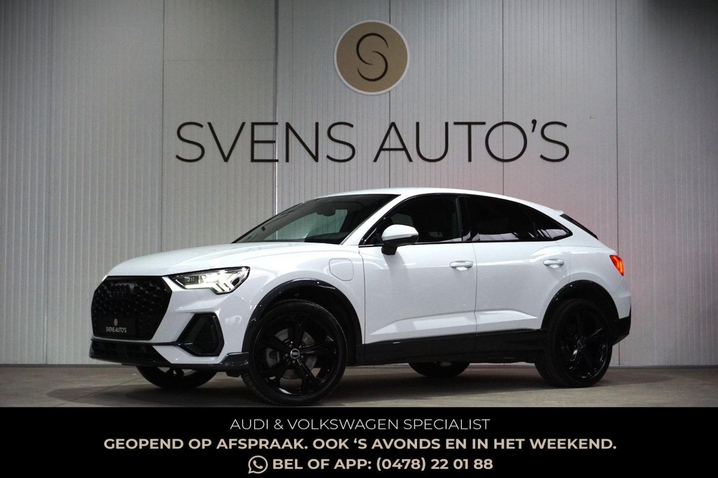 Audi Q3 Sportback - 45 TFSIe S-Line Black Edition Trekhaak|Camera|Carplay|LED - AutoWereld.nl