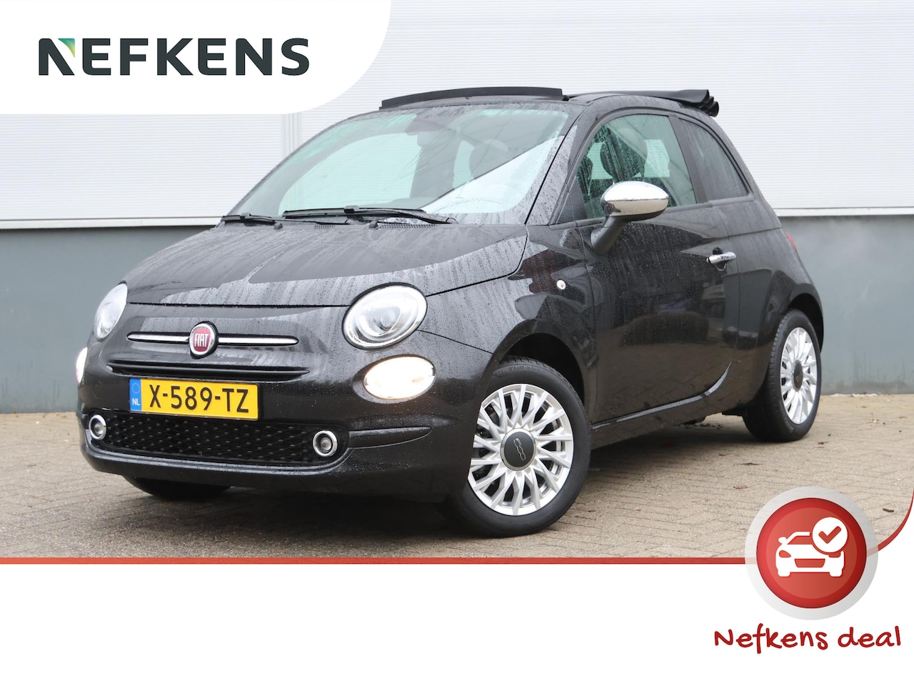 Fiat 500 C - Dolcevita 1.0 Hybrid 70pk | Apple Carplay / Android auto | Parkeersensoren | Cruise Contro - AutoWereld.nl