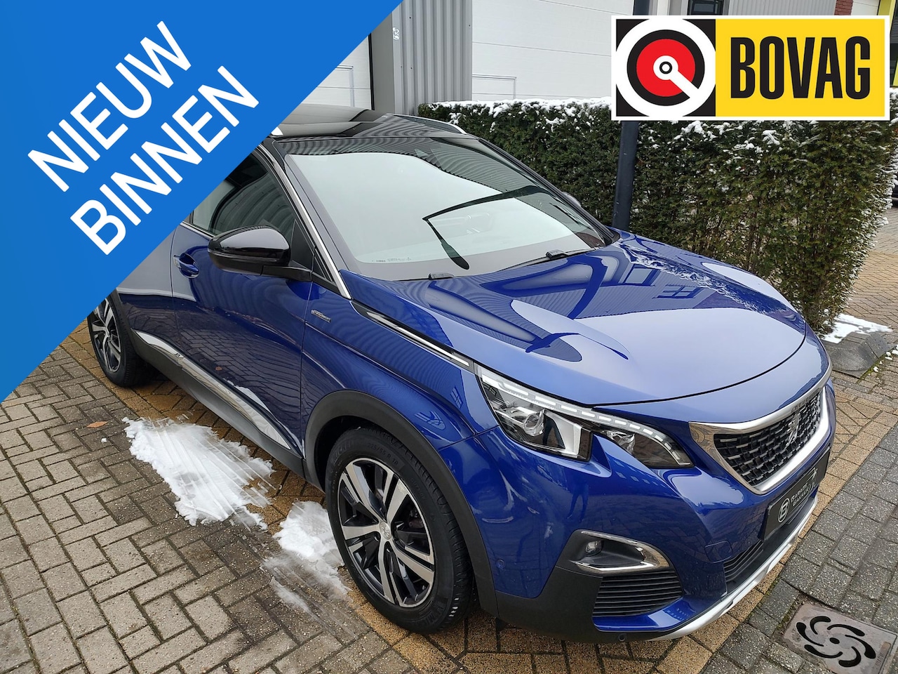 Peugeot 3008 - 1.2 PureTech GT Line Panorama/ Schuifdak Led Navigatie Memory Stoelverwarming Dodehoek-Ass - AutoWereld.nl