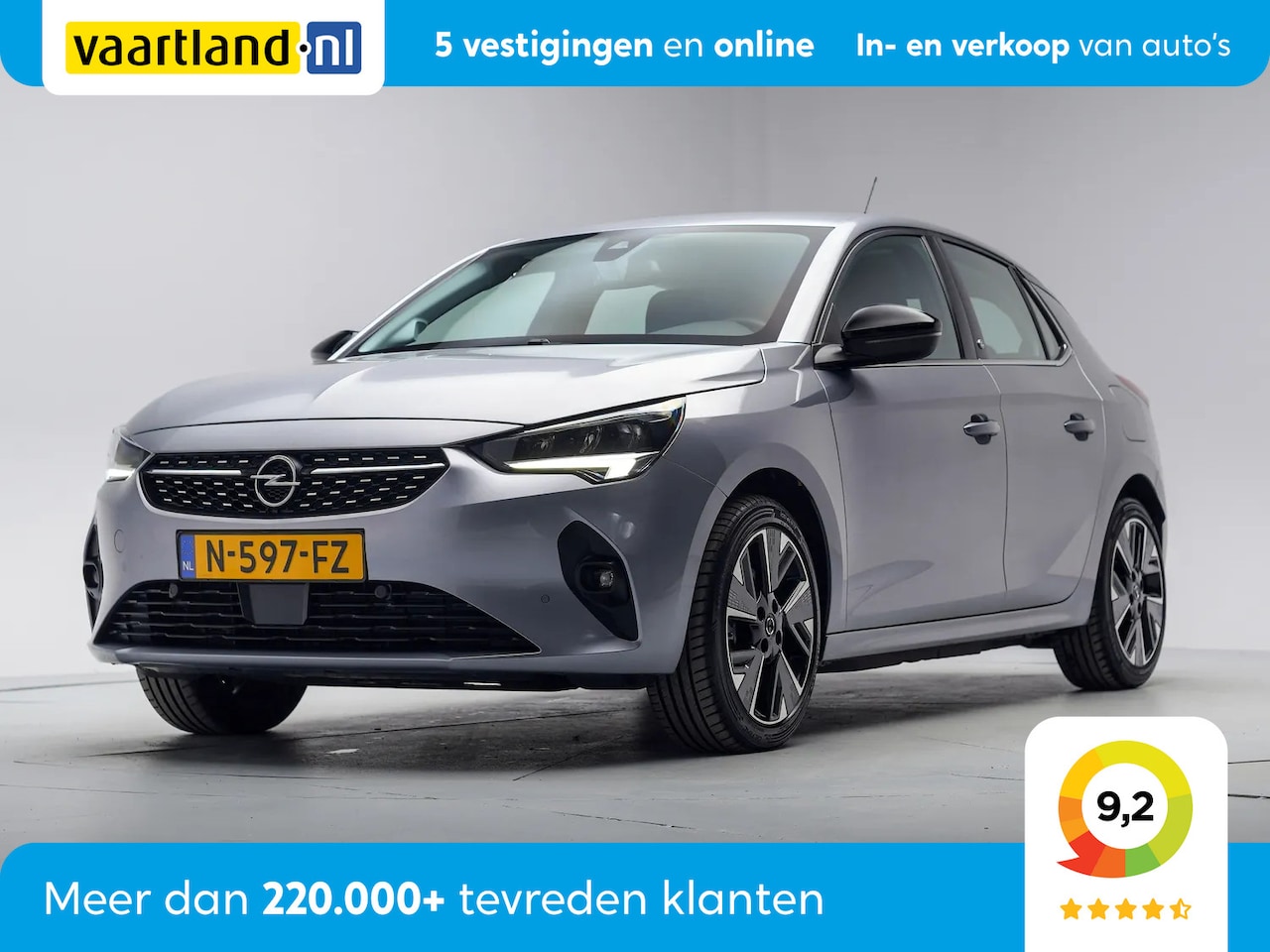 Opel Corsa - Elegance 50 kWh [ Apple Carplay LED koplampen DAB+ radio] - AutoWereld.nl