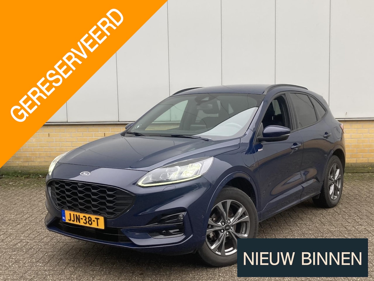 Ford Kuga - 2.5 PHEV ST-Line X 225 pk Navigatie - Voorruitverwarming - Stoelverwarming - Bliss - Elekt - AutoWereld.nl
