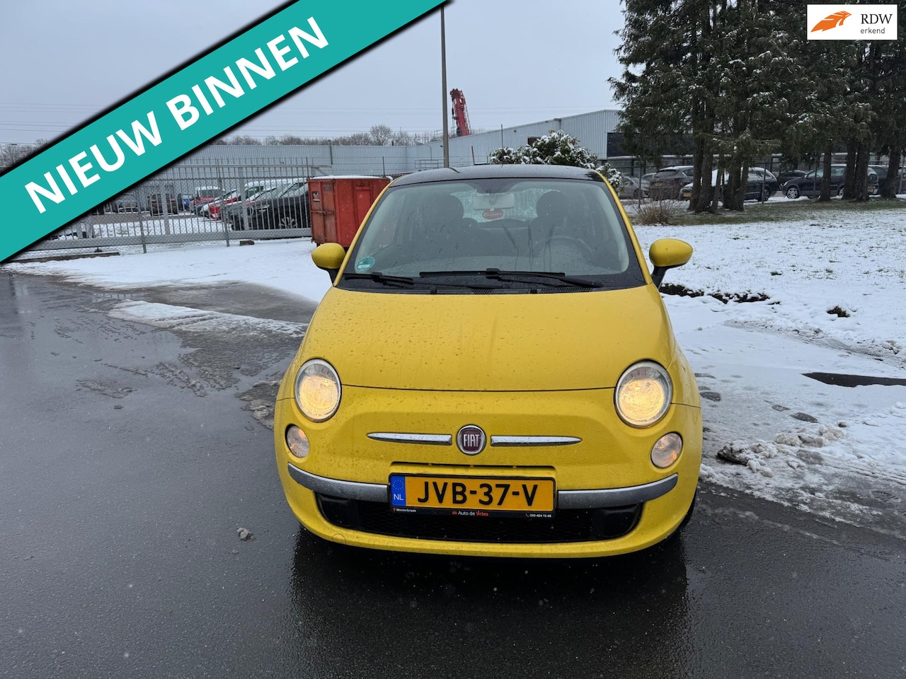 Fiat 500 - lounge tony fosyyiua uitvoering 500 1.2 Lounge - AutoWereld.nl