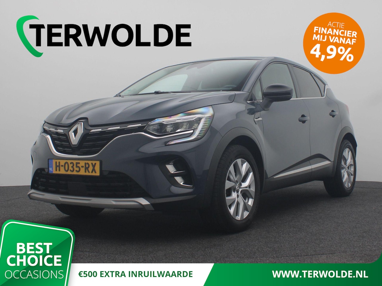 Renault Captur - TCe 100 Intens | Navigatie | Trekhaak | Climate Control | - AutoWereld.nl