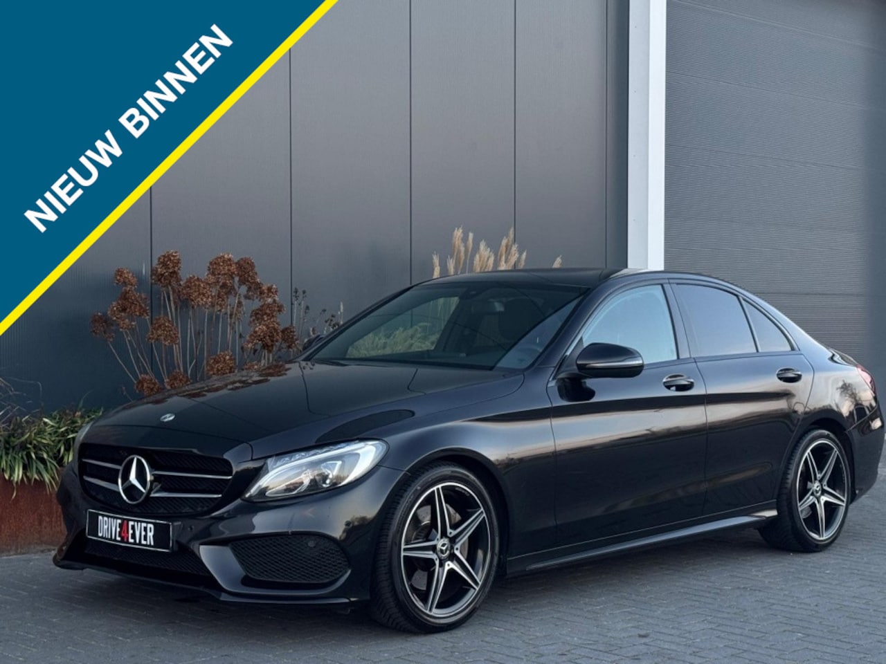 Mercedes-Benz C-klasse - 200 CDI Bns Sol Plus m2018 NAVI CAMERA LED LEDER SPORTVELGEN - AutoWereld.nl