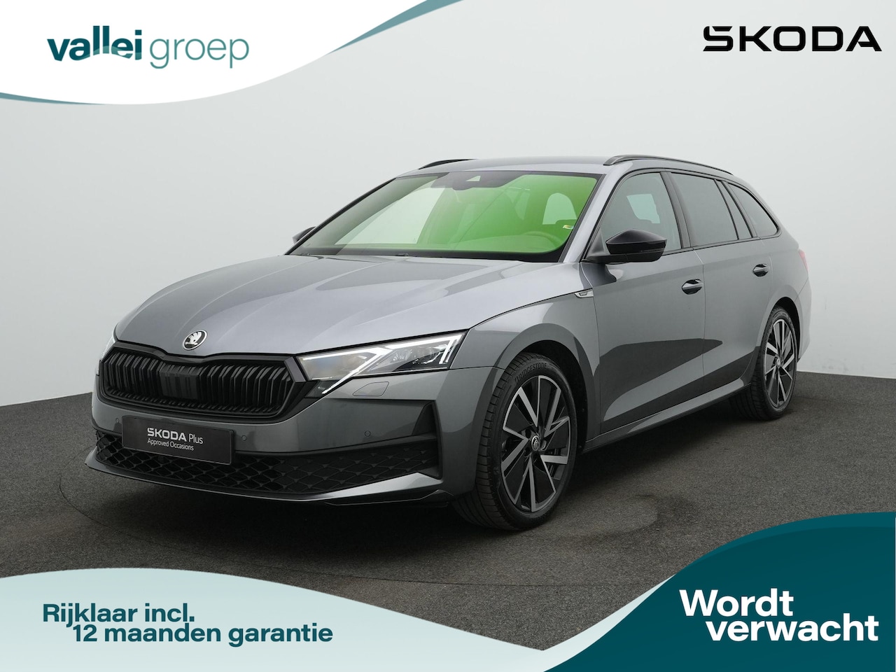 Skoda Octavia Combi - 1.5 TSI MHEV 150 pk DSG Sportline | Stuur-/achterbankverwarming | Achteruitrijcamera | Ada - AutoWereld.nl