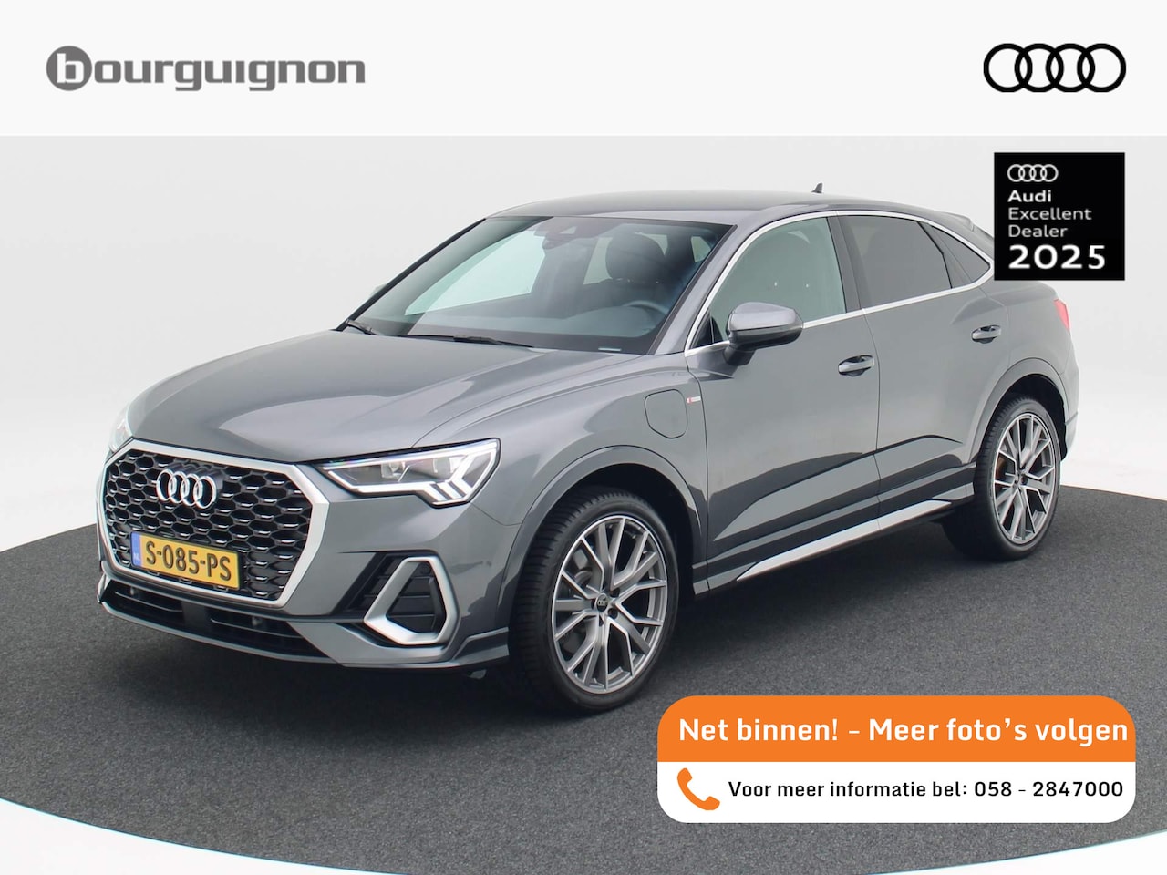 Audi Q3 Sportback - 45 TFSi e 245 Pk Automaat S-Line | Cruise Control | Climate Control | Navigatie | LED | Ca - AutoWereld.nl