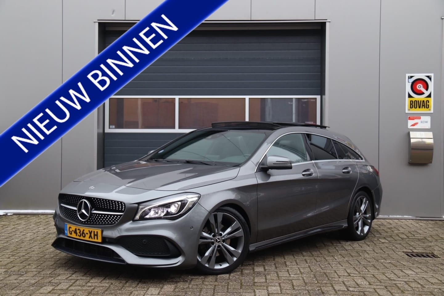 Mercedes-Benz CLA-klasse Shooting Brake - 180 Business Solution AMG 180 Business Solution AMG, Stoelverwarming, Camera, Cruise, Navi - AutoWereld.nl