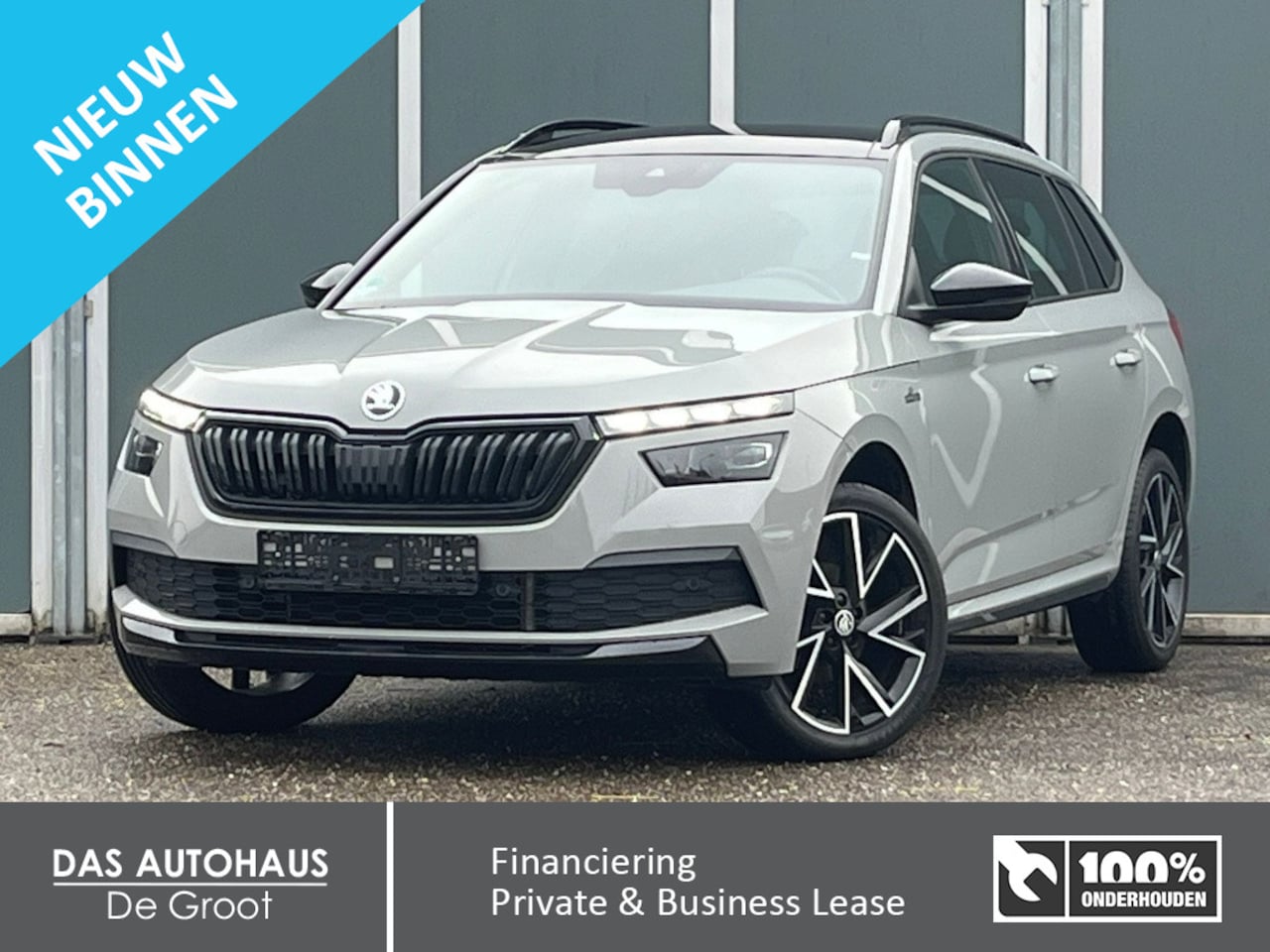 Skoda Kamiq - 1.5TSI ACT 150pk DSG Monte Carlo | Pano | Steel Grey - AutoWereld.nl
