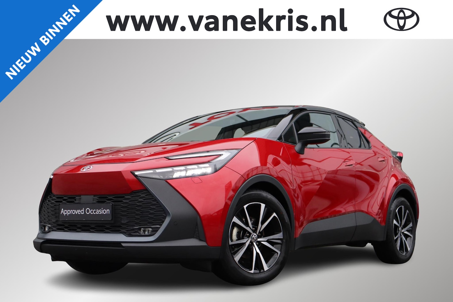 Toyota C-HR - 1.8 Hybrid 140 First Edition Bitone, Apple Carplay , Elek bediende achterklep, Parkeersens - AutoWereld.nl