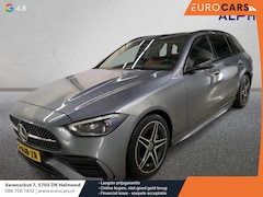 Mercedes-Benz C-klasse Estate - 180 AMG Line Full Options NL Auto (€ 69.167 New) Panoramadak Burmester Audio Achterasbestu