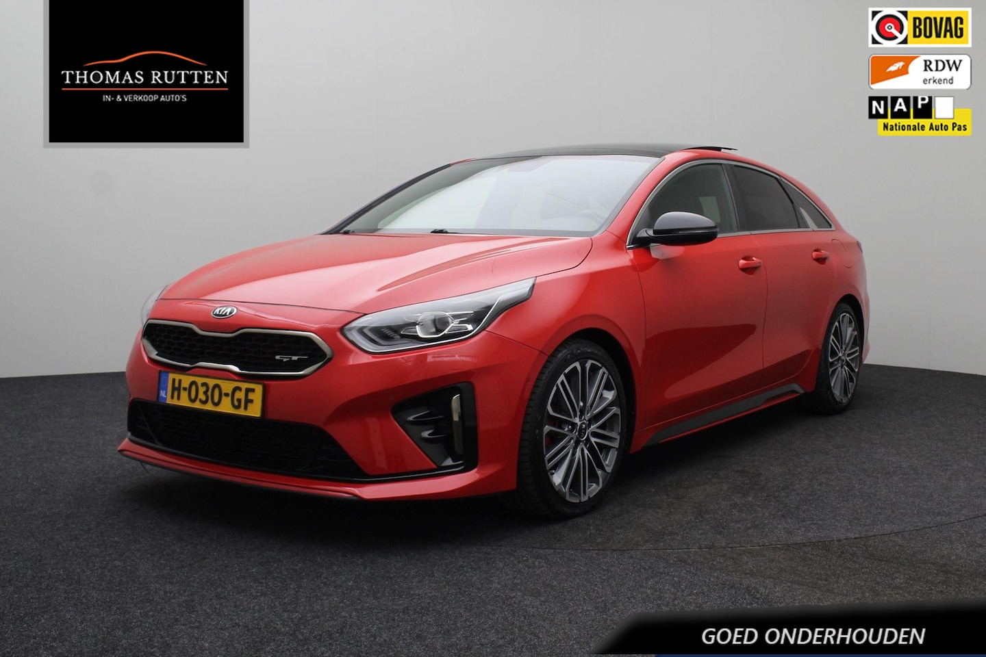 Kia Pro cee'd - 1.6 T-GDI GT 2020 | Goed Onderhouden | Panoramadak | Carplay | Cruise Control | JBL Audio - AutoWereld.nl
