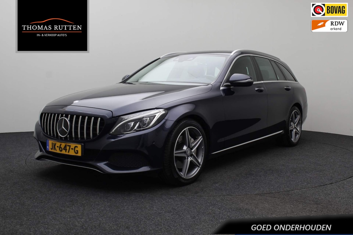 Mercedes-Benz C-klasse Estate - 250 Prestige AMG style 2015 | Airco | Cruise Control | Stoelverwarming | Standkachel | Nav - AutoWereld.nl