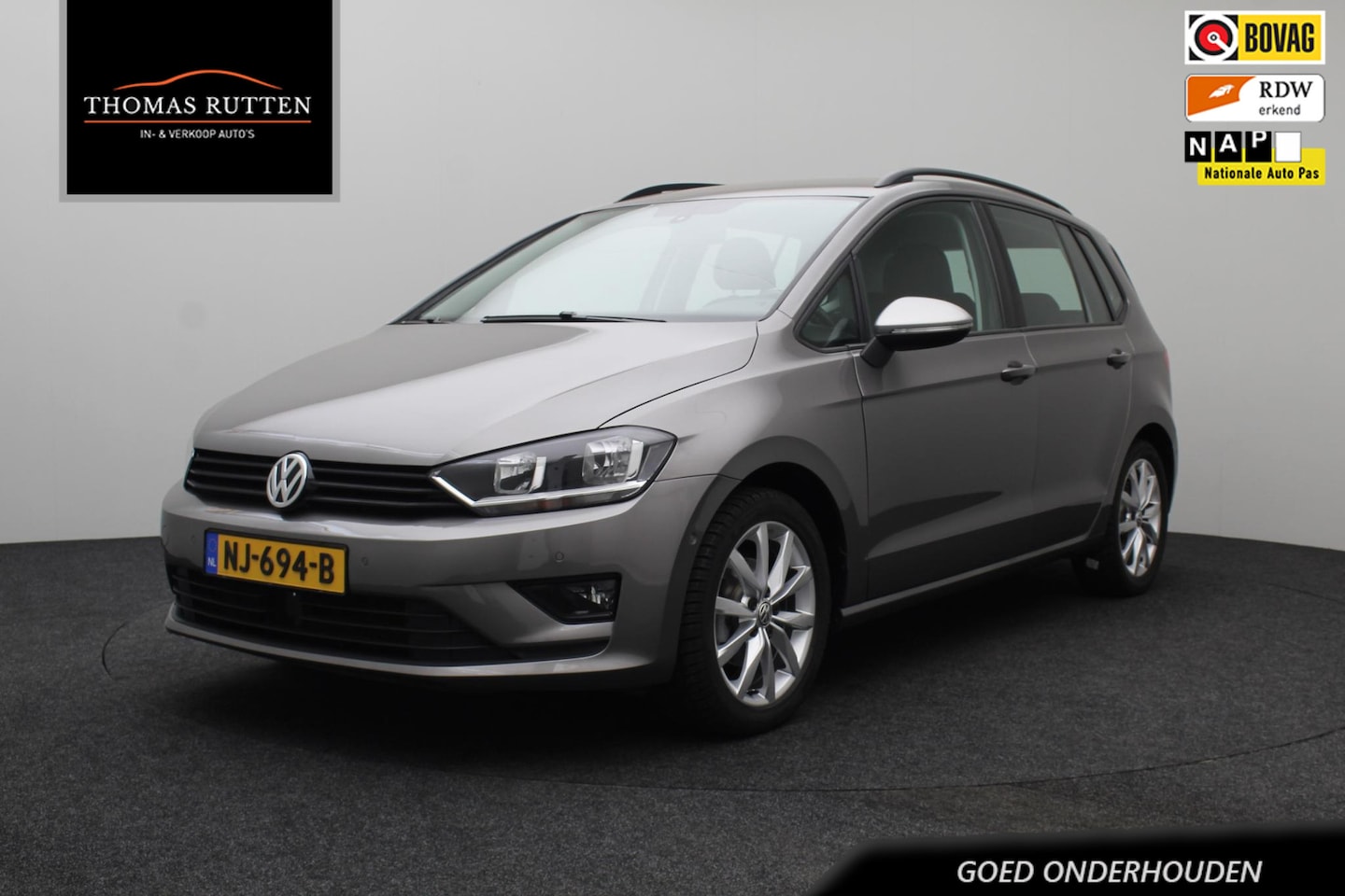 Volkswagen Golf Sportsvan - 1.2 TSI Business Edition 2016 | Navigatie | Trekhaak | 2 Sleutels | Adaptive Cruise Contro - AutoWereld.nl