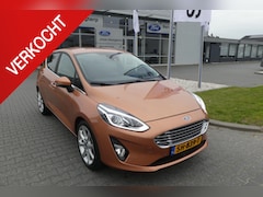 Ford Fiesta - 1.0 EcoBoost Titanium 100 PK, TREKHAAK, B&O, ADAPT. CRUISE, CLIMA, CAMERA, NAVI, LANE ASSI