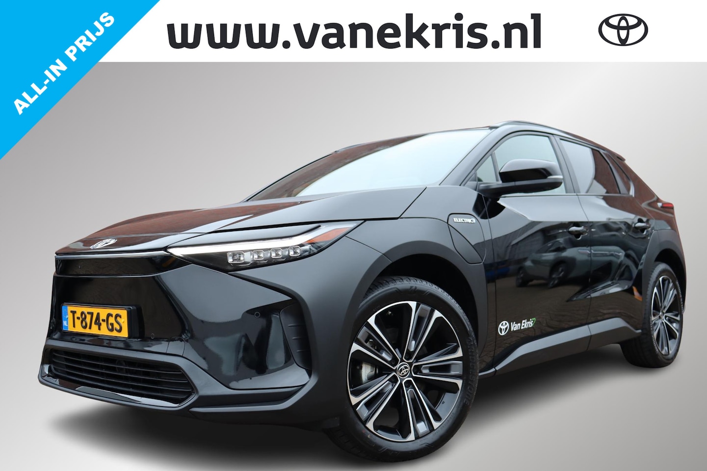 Toyota bZ4X - 71,4 kWh 204pk Aut Launch Edition, Apple CarPlay, BSM, Navi, 360 camera, Elek achterklep, - AutoWereld.nl