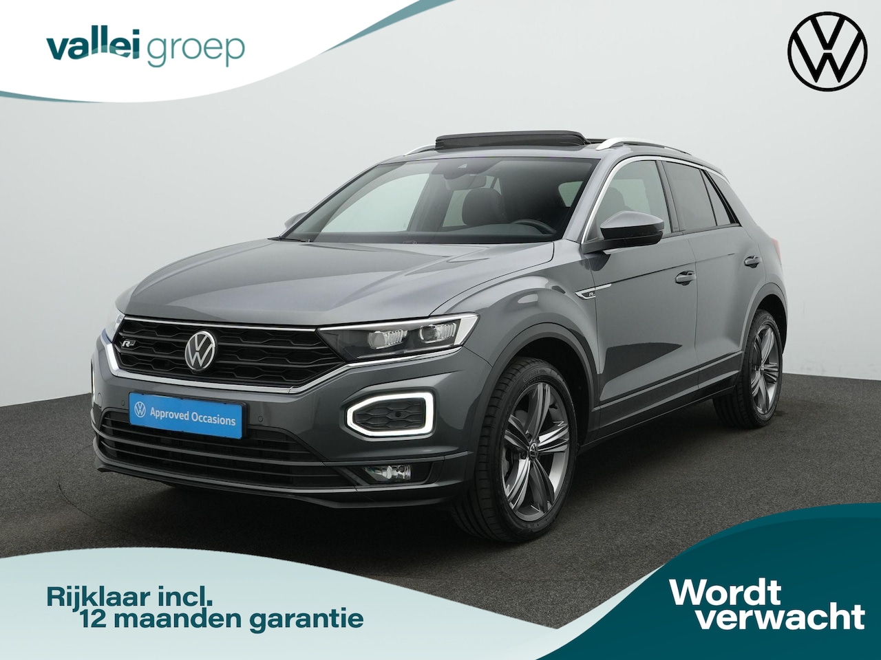 Volkswagen T-Roc - 1.5 TSI 150 pk DSG Sport Business R / R-Line | Panoramadak | Achteruitrijcamera | Stoelver - AutoWereld.nl