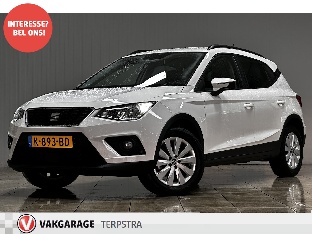 SEAT Arona - 1.0 TSI Style Business Intense/ Camera/ 16'' LMV/ Keyless/ Dode-Hoek DET./ Apple + Android - AutoWereld.nl