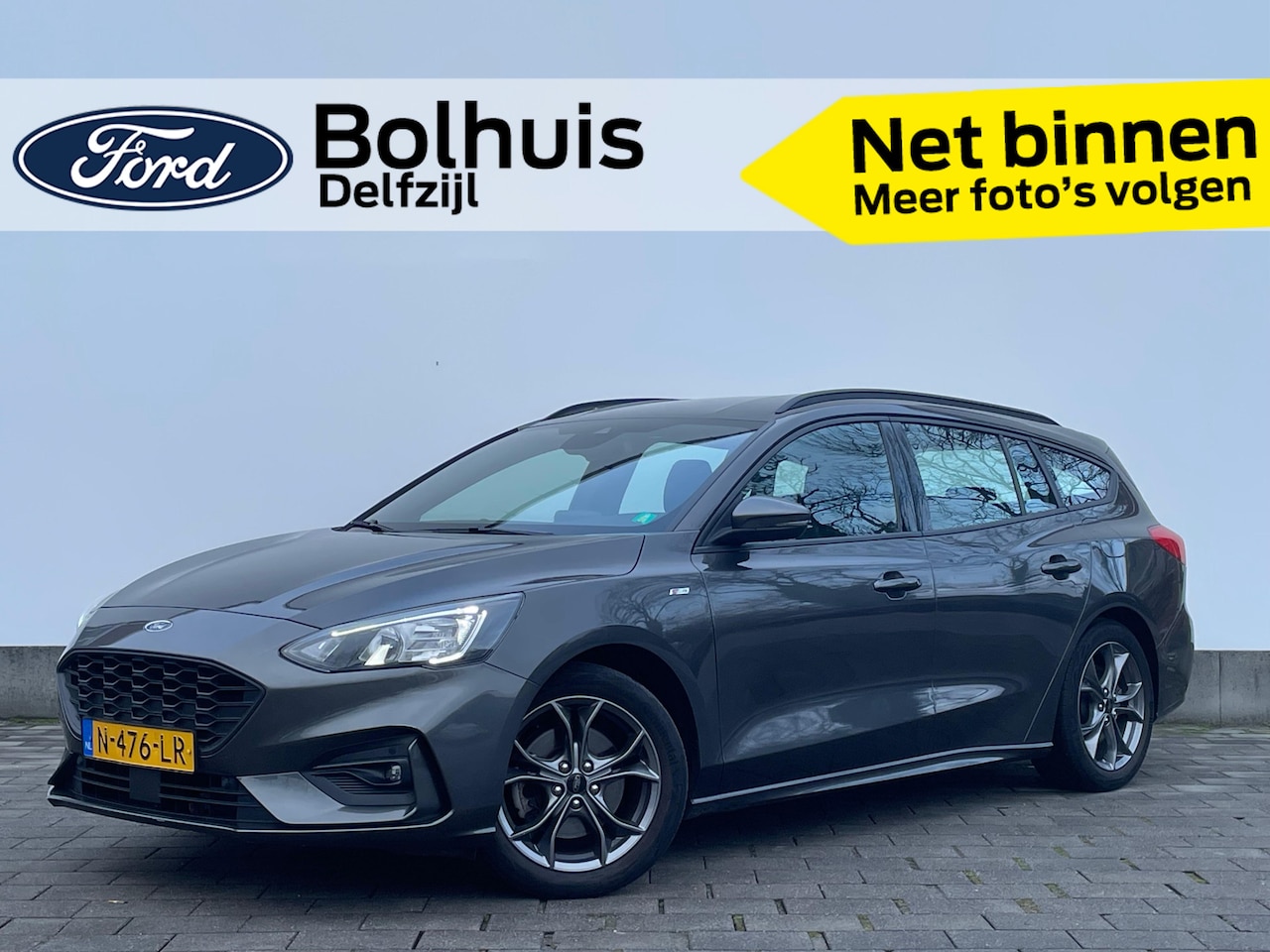 Ford Focus Wagon - EcoBoost Hybrid ST Line Business | Winter Pack | Adapt. Cruise | Camera | 100% dealeronder - AutoWereld.nl
