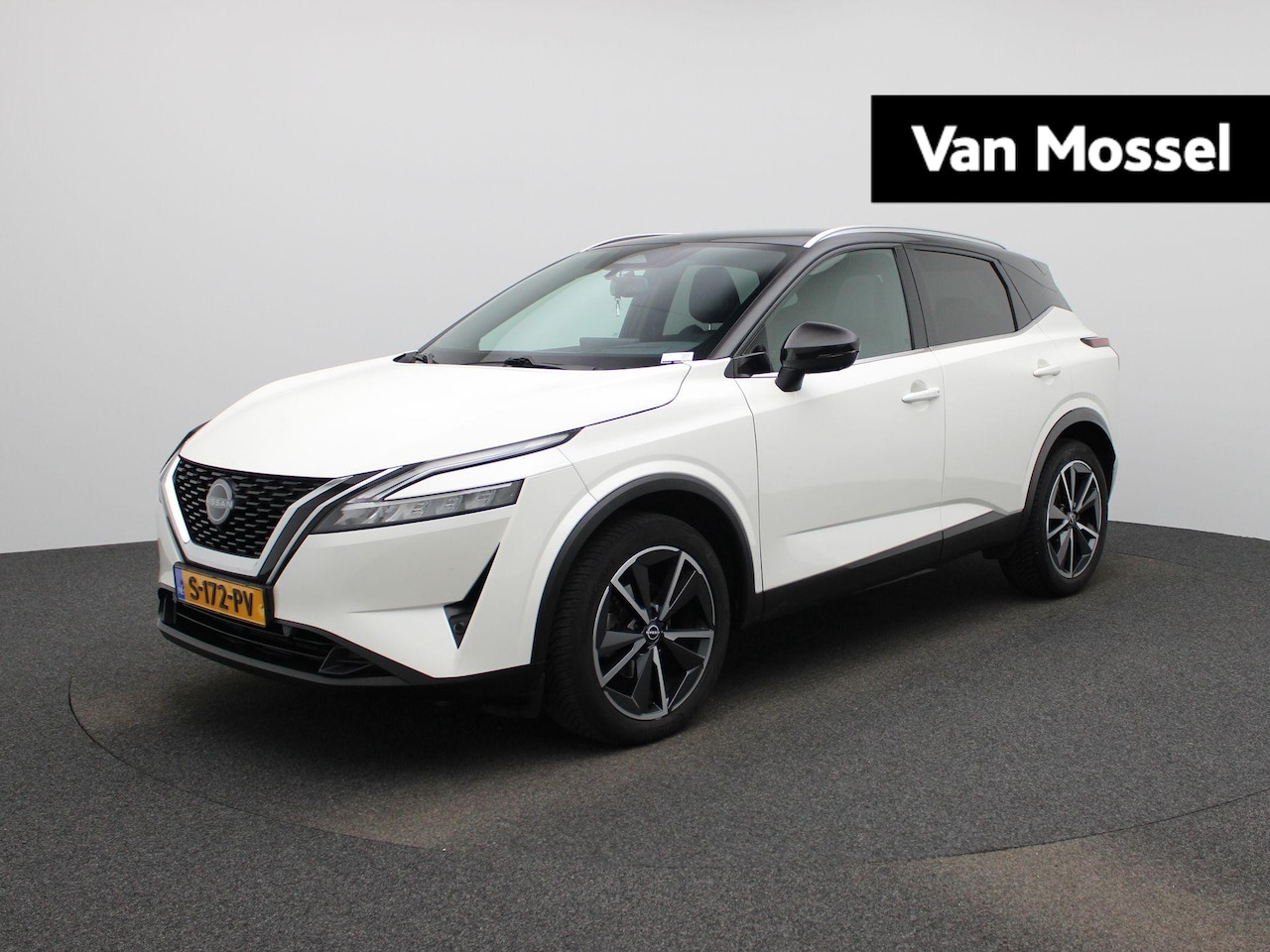 Nissan Qashqai - 1.3 MHEV Xtronic Tekna Plus AUTOMAAT | PANORAMADAK | ADAPTIEVE CRUISE | CLIMA | 360 CAMERA - AutoWereld.nl