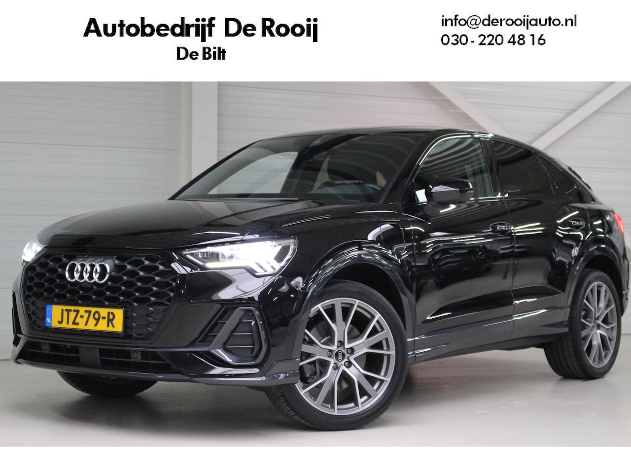 Audi Q3 Sportback - 45 TFSI 245PK S-Line S-Tronic Navigatie | 360 camera | Gunner Velgen | Stoelverwarming - AutoWereld.nl