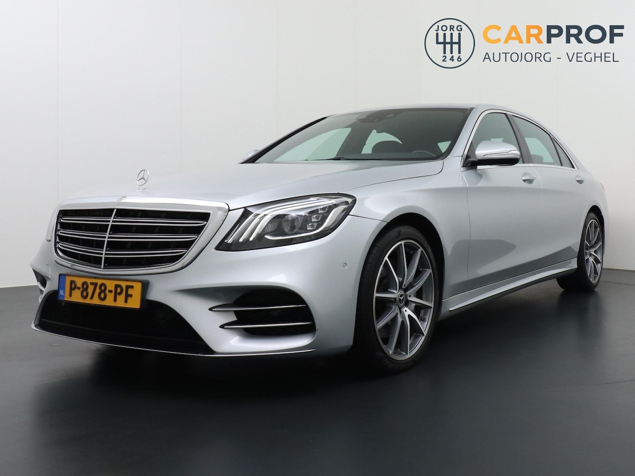 Mercedes-Benz S-klasse - 350 d 4Matic AMG Lang | Sfeerverlichting | Nappa lederen Bekleding | Multibeam LED Koplamp - AutoWereld.nl