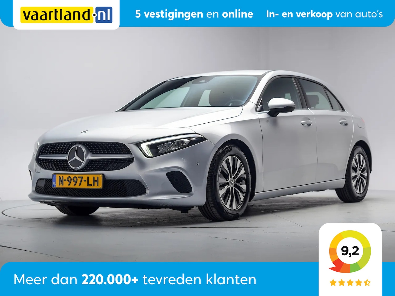 Mercedes-Benz A-klasse - 180 Business Solution Aut. [ Widescreen Navi Stoelverwarming ] - AutoWereld.nl