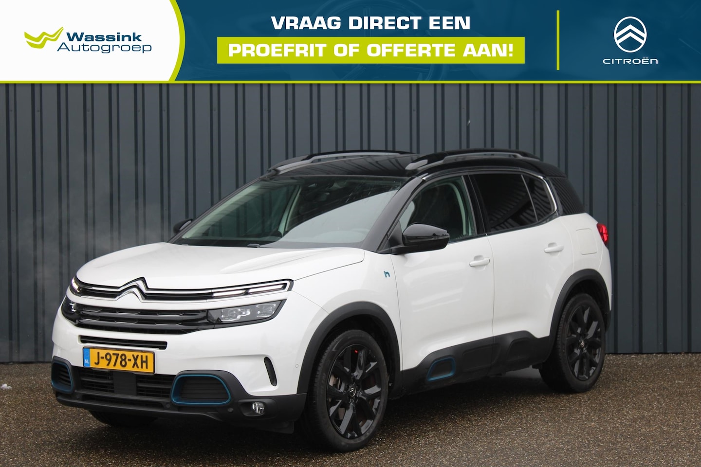 Citroën C5 Aircross - 1.6 Hybrid 225pk EAT8 Shine|Achteruitkijk camera|Navigatie|Digital cockpit - AutoWereld.nl