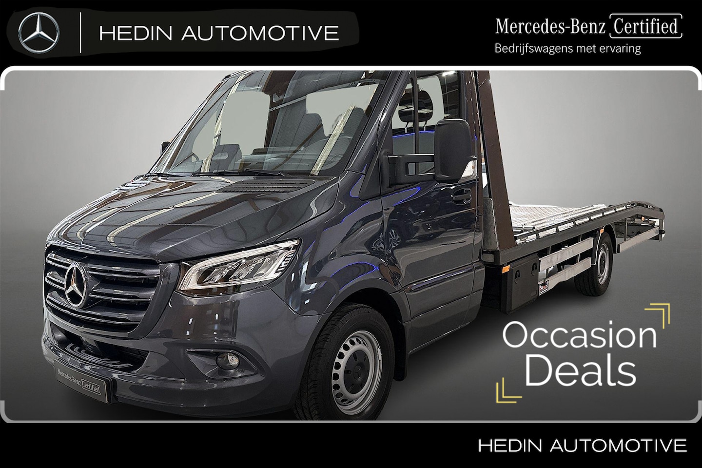 Mercedes-Benz Sprinter - 319 L3 Automaat RWD Oprijwagen | Distronic+ | Trekhaak | LED | Airco - AutoWereld.nl