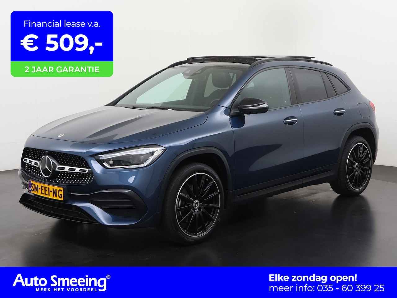 Mercedes-Benz GLA-Klasse - 250e AMG Night | Panoramadak | Trekhaak | Leder | Zondag Open! - AutoWereld.nl