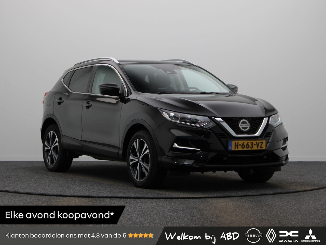 Nissan Qashqai - 140pk DIG-T N-Connecta | Panoramadak | Climate control | Navigatie | Keyless entry | Rondo - AutoWereld.nl