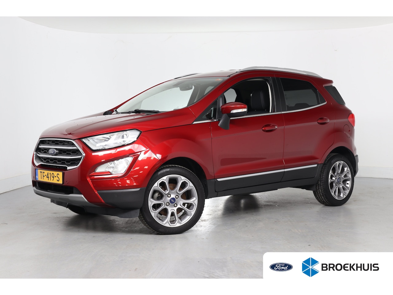 Ford EcoSport - 1.0 EcoBoost Titanium | Stoel-/Stuurverwarming | Climate Control | Dodehoekwaarschuwing | - AutoWereld.nl