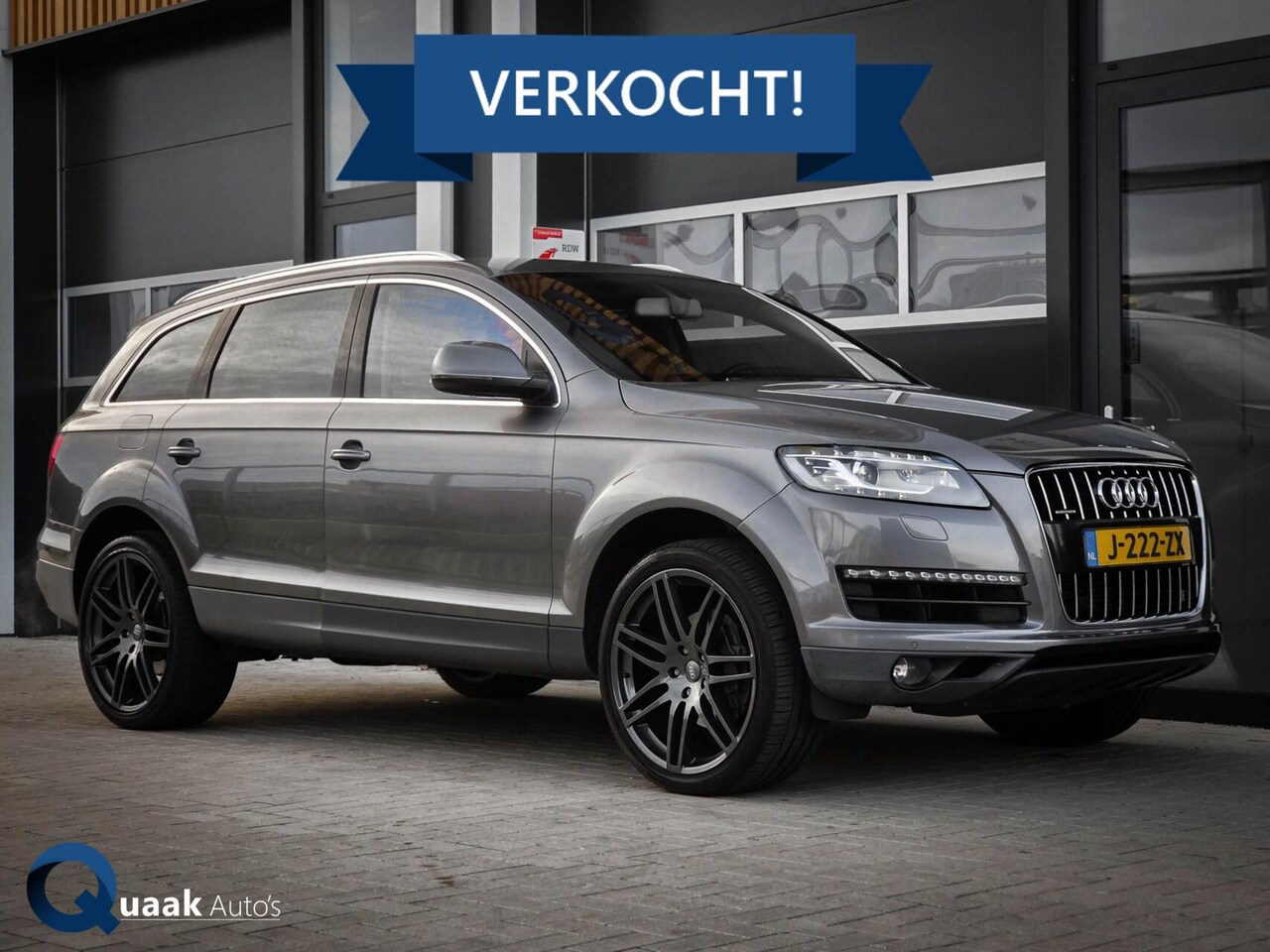Audi Q7 - 3.0 TFSI Quattro 7-Persoons | LEER | TREKHAAK | LED | CRUISE | BLUETOOTH | NIEUWE APK - AutoWereld.nl