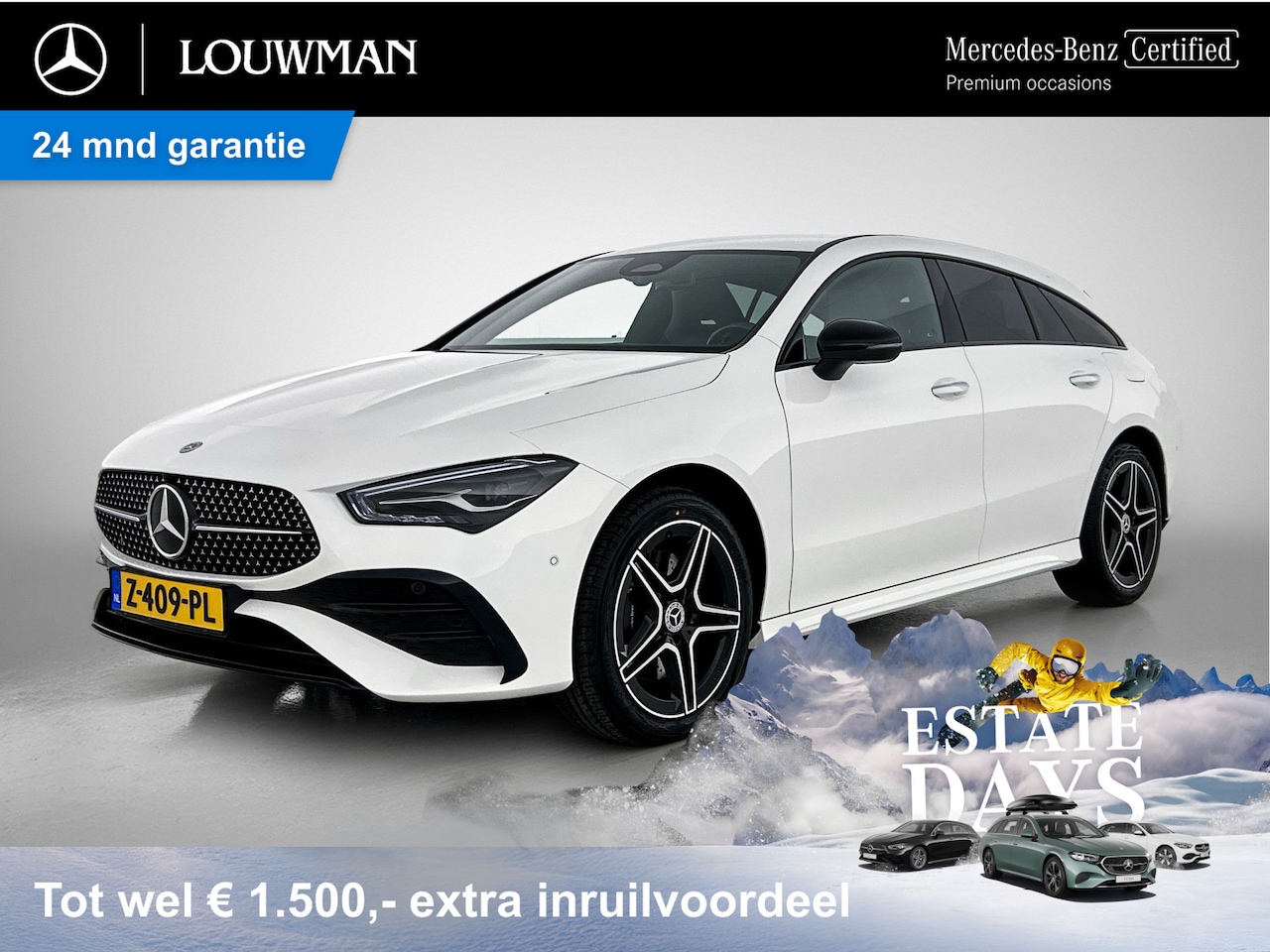 Mercedes-Benz CLA-klasse Shooting Brake - 250 e AMG Plug-In Hybride AMG Line | Night Pakket | Trekhaak | Sfeerverlichting | Ledkopla - AutoWereld.nl