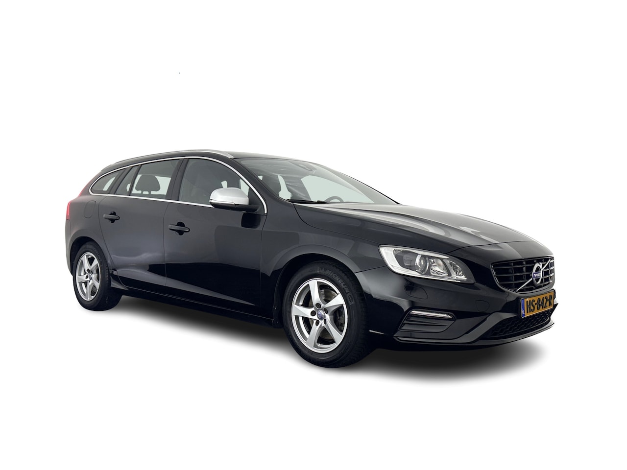 Volvo V60 - 2.0 D4 R-Design Business Aut *LEATHER-MICROFIBRE | XENON | NAVI-FULLMAP | ECC | PDC | CRUI - AutoWereld.nl