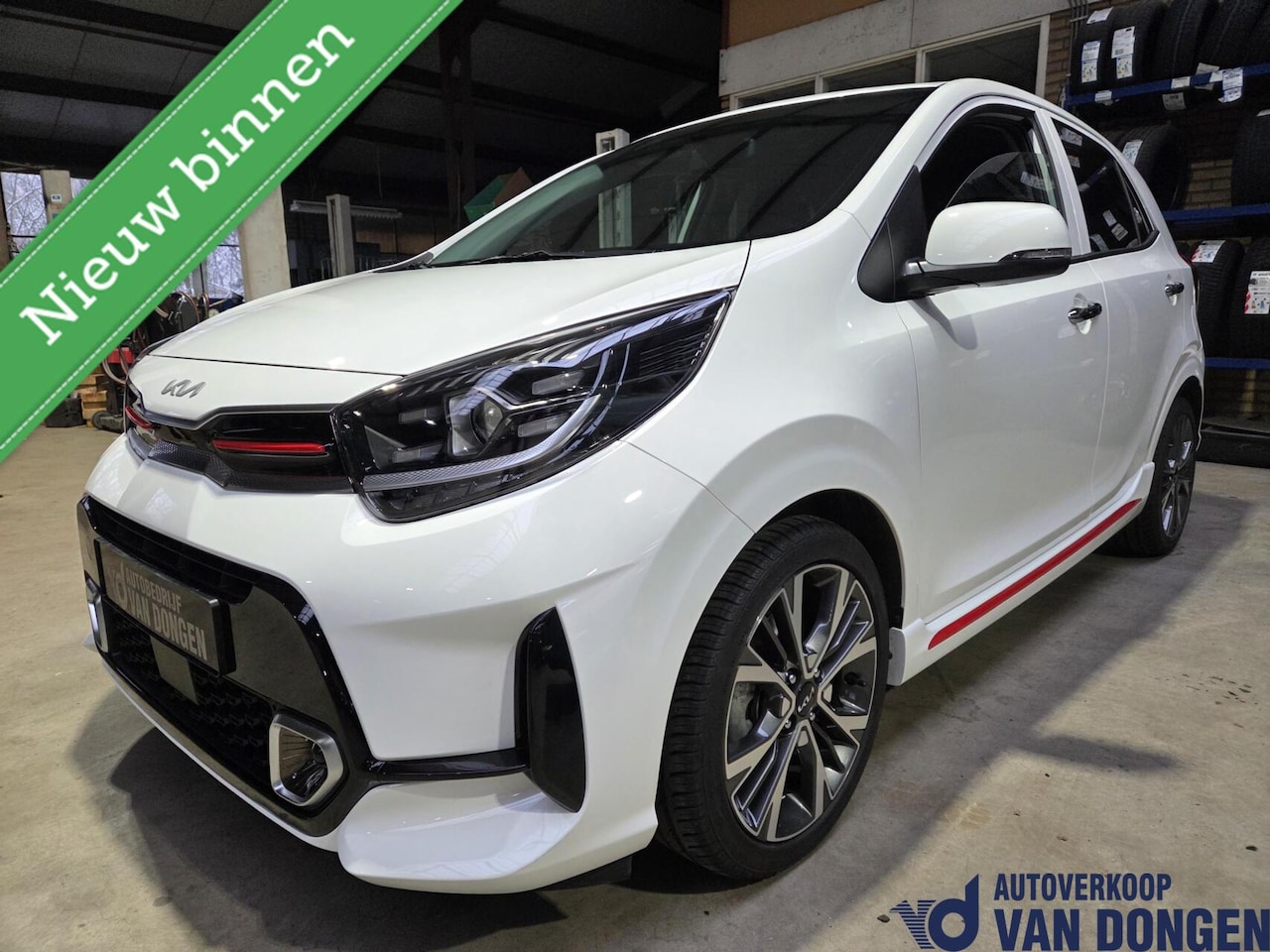 Kia Picanto - 1.2 GT-Line 5p. 4-Cilinder 84PK| Nieuwstaat! | Carplay / Leder - AutoWereld.nl
