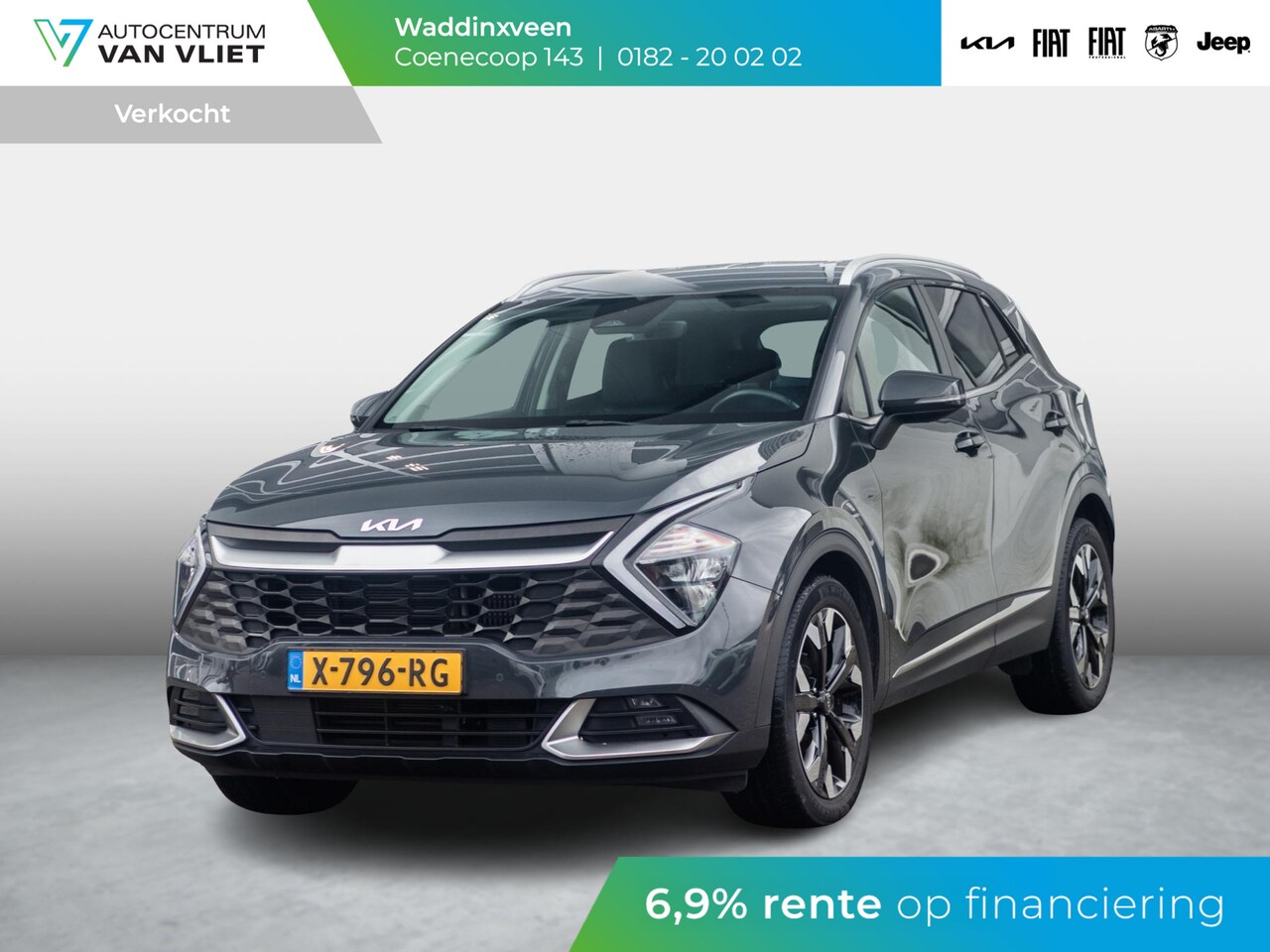Kia Sportage - 1.6 T-GDi Plug-in Hybrid AWD DynamicPlusLine Editi l Stoel stuurwielverwarming l Apple Car - AutoWereld.nl
