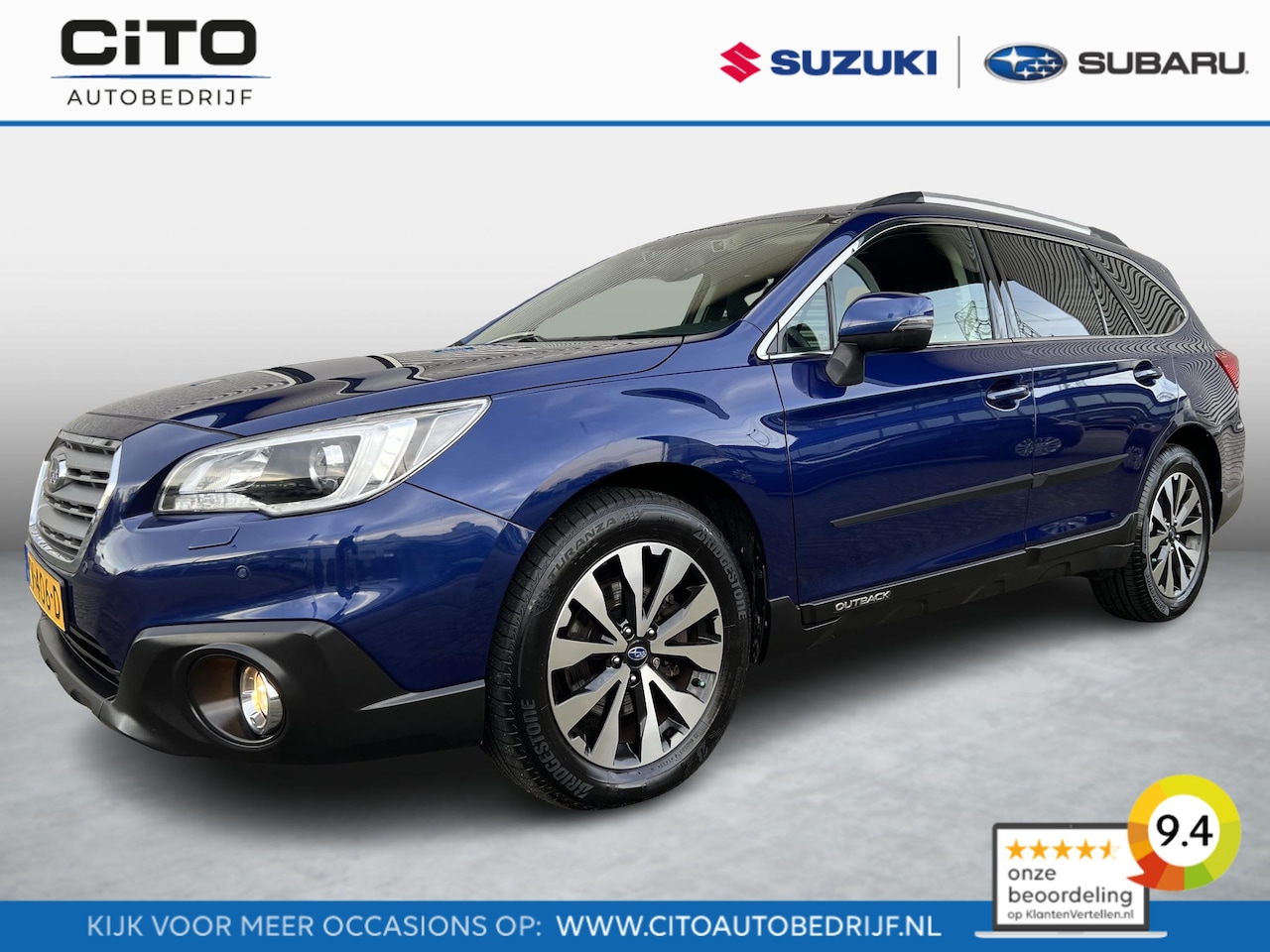 Subaru Outback - 2.5i Eyesight Premium | Navi | Elek. Schuif/Kantel Dak | Trekhaak | 1ste eigenaar | Dealer - AutoWereld.nl